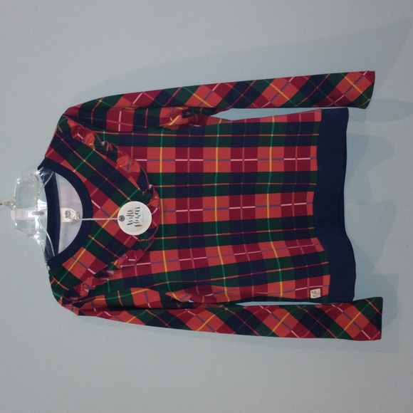 Wildflowers Other - Long Sleeve Plaid Top